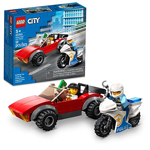 Lego City Police Bike Car Chase 60392, Juguete Con Coche De  - Venta Internacional.