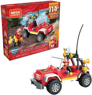 Foto 1 | Unidad De Rescate Toy Mega Construx Con Vehículo Todo Terreno De 5 A 8 Años - Venta Internacional.