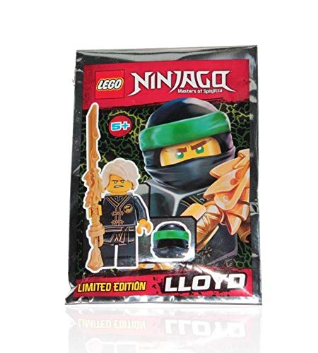 Foto 2 | Minifigura Lego Ninjago Lloyd Black Wu-cru, Camiseta De Entrenamiento - Venta Internacional.