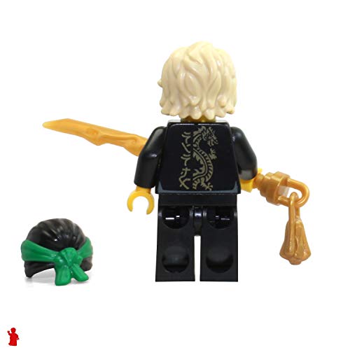 Foto 4 | Minifigura Lego Ninjago Lloyd Black Wu-cru, Camiseta De Entrenamiento - Venta Internacional.