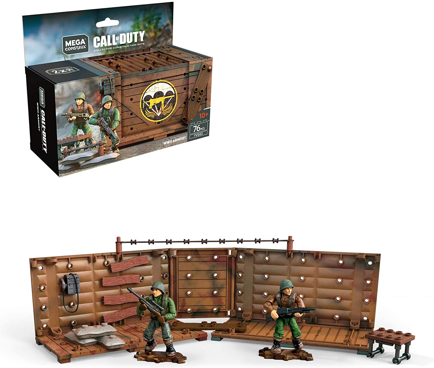 Foto 2 pulgar | Set De Construcción Mega Construx Call Of Duty Wwii Armory - Venta Internacional.