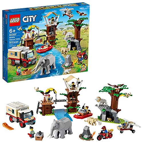 Foto 1 | Kit De Construcción Lego City Wildlife Rescue Camp 60307, An - Venta Internacional.