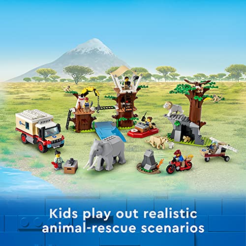 Foto 4 pulgar | Kit De Construcción Lego City Wildlife Rescue Camp 60307, An - Venta Internacional.