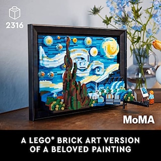 Foto 2 | Lego Ideas Vincent Van Gogh - La Noche Estrellada 21333 Buil - Venta Internacional.