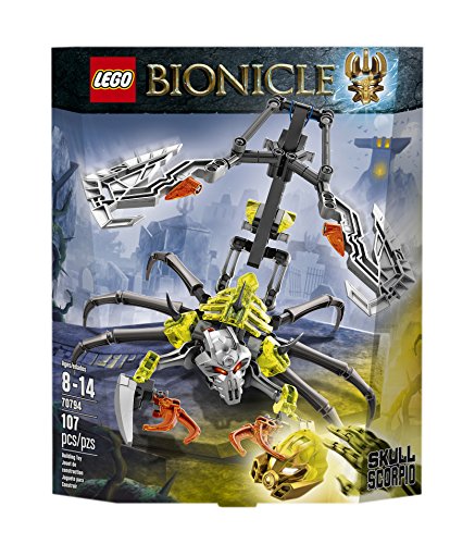 Foto 2 | Kit De Construcción Lego Bionicle 70794 Skull Scorpio - Venta Internacional.