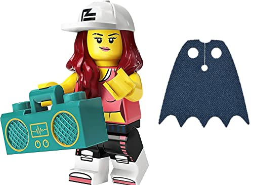 Foto 2 pulgar | Lego Minifigures Series 20 - Chica Bailarina De Breakdance Con Capa Azul Extra - 71027 - Venta Internacional.