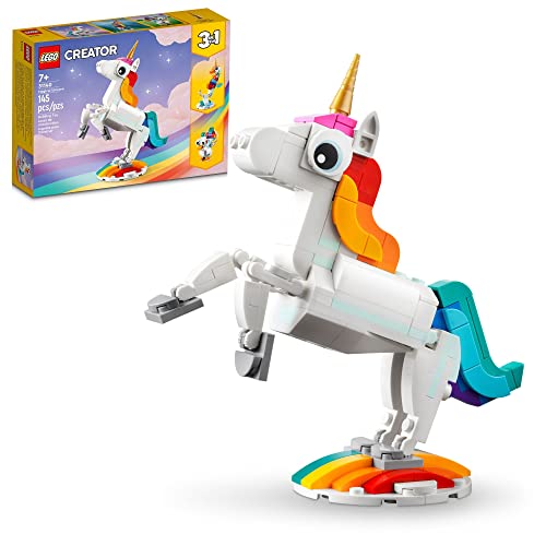 Foto 2 pulgar | Juguete De Unicornio Mágico 3 En 1 De Lego Creator A Seahors - Venta Internacional.