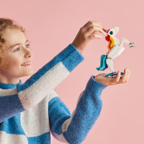 Foto 3 pulgar | Juguete De Unicornio Mágico 3 En 1 De Lego Creator A Seahors - Venta Internacional.