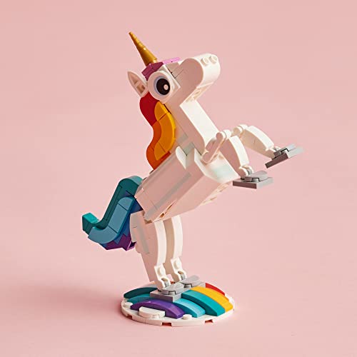 Foto 5 pulgar | Juguete De Unicornio Mágico 3 En 1 De Lego Creator A Seahors - Venta Internacional.