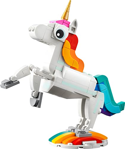 Foto 5 | Juguete De Unicornio Mágico 3 En 1 De Lego Creator A Seahors - Venta Internacional.