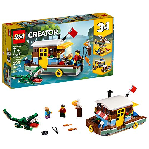 Foto 2 pulgar | Lego Creator 3in1 Riverside Houseboat 31093 Kit De Construcción (396 Piezas) - Venta Internacional.