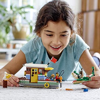 Foto 3 | Lego Creator 3in1 Riverside Houseboat 31093 Kit De Construcción (396 Piezas) - Venta Internacional.