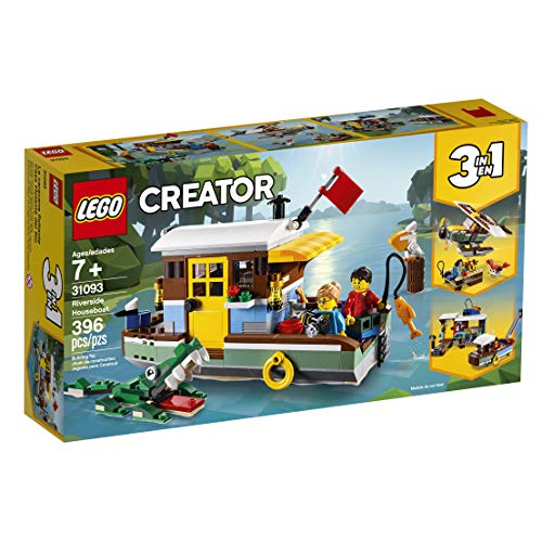 Foto 5 pulgar | Lego Creator 3in1 Riverside Houseboat 31093 Kit De Construcción (396 Piezas) - Venta Internacional.