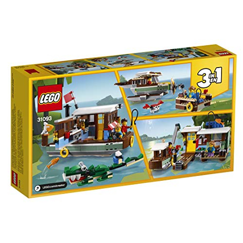 Foto 6 pulgar | Lego Creator 3in1 Riverside Houseboat 31093 Kit De Construcción (396 Piezas) - Venta Internacional.
