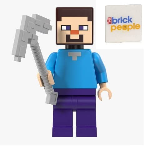 Foto 2 pulgar | Lego Minecraft: Minifigura De Steve Con Pico - Venta Internacional.