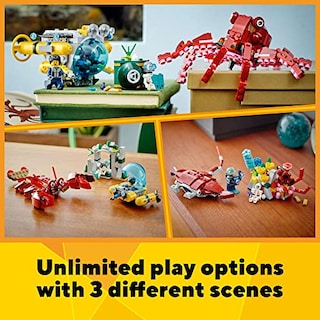 Foto 3 | Set De Construcción Sunken Treasure Mission Para Mayores De 8 Años (522 Piezas) - Venta Internacional.