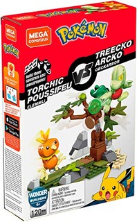 Foto 7 | Mega Construx Pokémon Torchic Vs. Treecko - Venta Internacional.