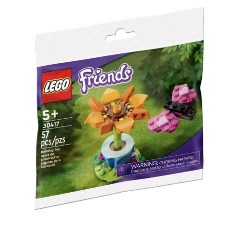 Foto 1 | Flor Y Mariposa De Jardín De Juguete Lego Friends (30417) - Venta Internacional.