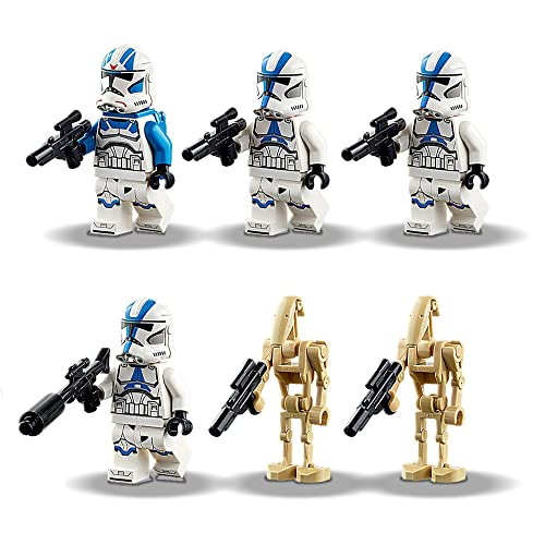 Foto 6 pulgar | Lego 75280 Star Wars 501st Legion Clone Troopers Set Con Droides De Batalla Y At-rt Walker - Venta Internacional.