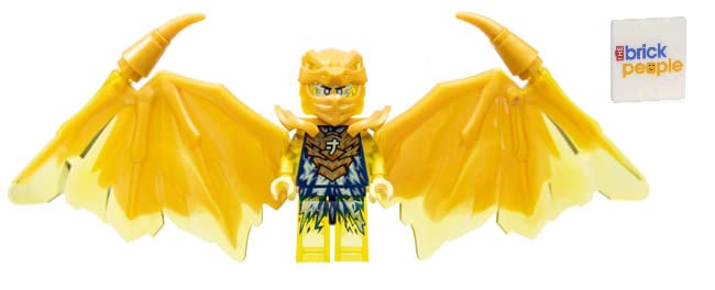 Minifigura Lego Ninjago Crystalized: Jay Golden Dragon Con I - Venta Internacional.