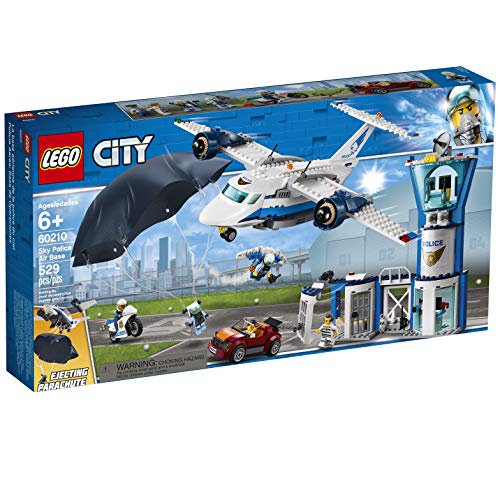 Foto 5 pulgar | Kit De Construcción Lego City Sky Police Air Base 60210 529 Piezas - Venta Internacional.