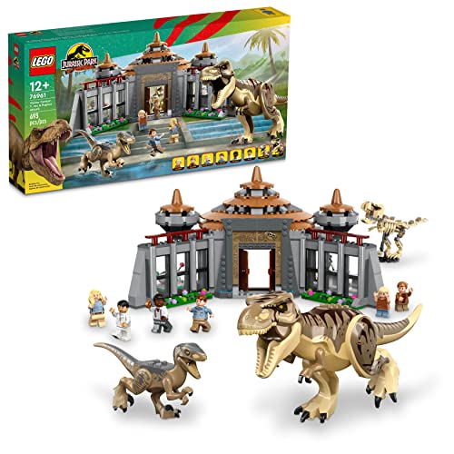 Foto 2 pulgar | Centro De Visitantes De Lego Jurassic Park: T. Rex Y Raptor  - Venta Internacional.