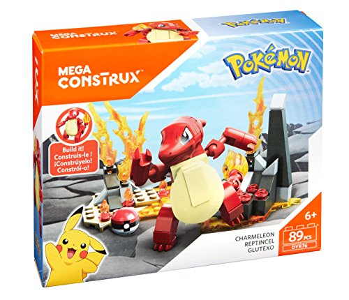 Foto 7 pulgar | Mega Construx Pokémon Charmeleon - Venta Internacional.