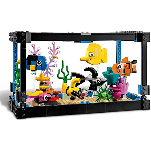 Foto 3 | Set De Construcción 3 En 1 Exclusivo Lego Creator Fish Tank  - Venta Internacional.