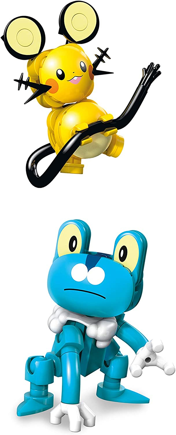 Foto 5 pulgar | Mega Construx Pokémon Froakie Vs. Dedenne - Venta Internacional.