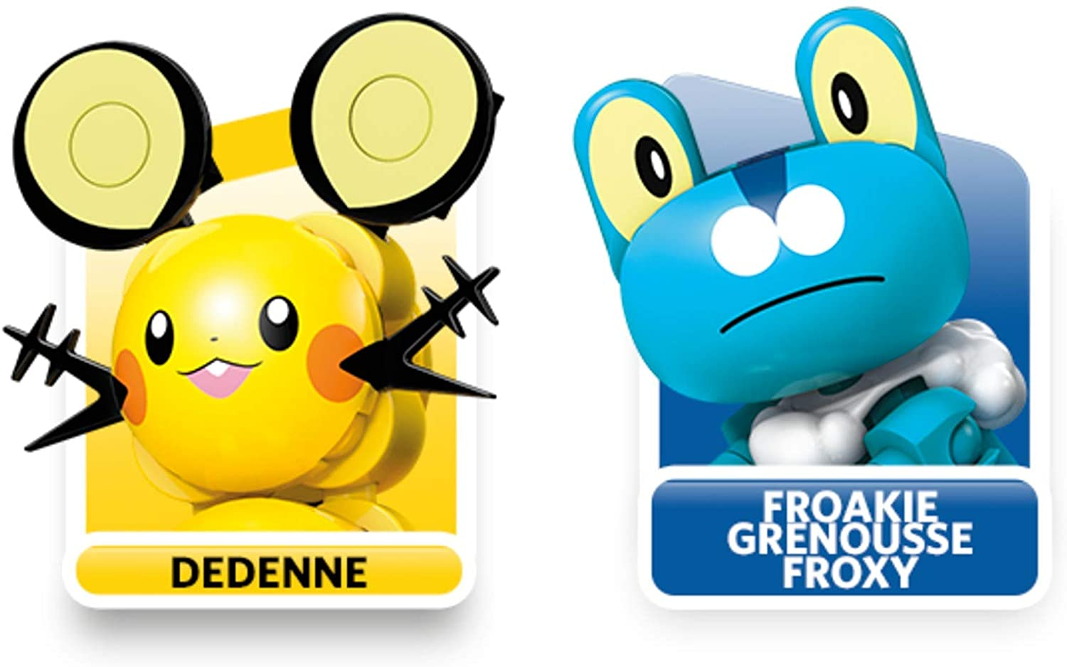 Foto 7 | Mega Construx Pokémon Froakie Vs. Dedenne - Venta Internacional.