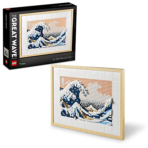 Foto 2 pulgar | Lego Art Hokusai — La Gran Ola 31208, Pared Japonesa En 3d  - Venta Internacional.