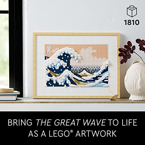 Foto 4 pulgar | Lego Art Hokusai — La Gran Ola 31208, Pared Japonesa En 3d  - Venta Internacional.