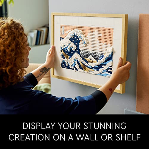 Foto 5 | Lego Art Hokusai — La Gran Ola 31208, Pared Japonesa En 3d  - Venta Internacional.