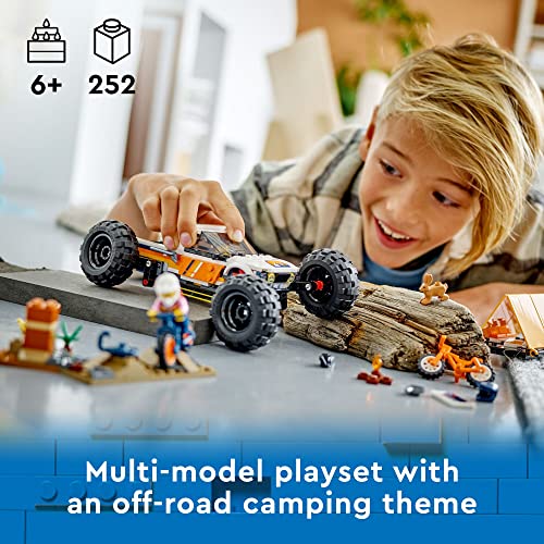 Foto 4 pulgar | Lego City 4x4 Off-roader Adventures 60387, Set De Camping, Mo - Venta Internacional.