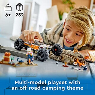 Foto 3 | Lego City 4x4 Off-roader Adventures 60387, Set De Camping, Mo - Venta Internacional.