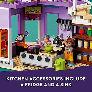 Foto 3 | Cocina Comunitaria Lego Friends Heartlake City 41747 Preten - Venta Internacional.