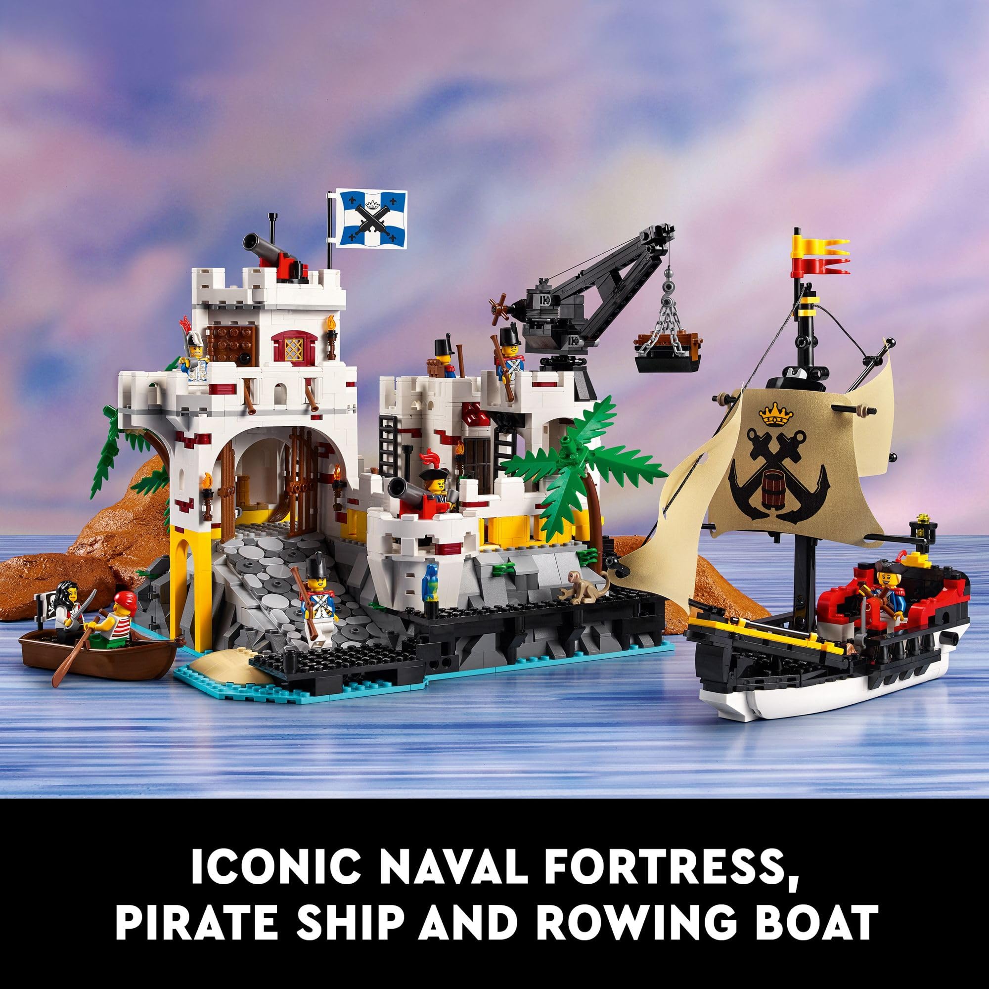 Foto 4 pulgar | Kit De Construcción Lego Icons Eldorado Fortress Con Barco Pirata 103 - Venta Internacional.