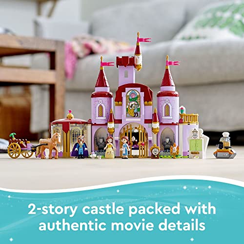 Foto 4 | Lego Disney El Castillo De Bella Y La Bestia 43196 Construye - Venta Internacional.