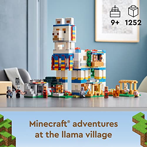 Foto 2 | Juego De Juguetes De Construcción Lego Minecraft The Llama V - Venta Internacional.