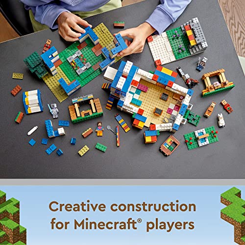 Foto 5 | Juego De Juguetes De Construcción Lego Minecraft The Llama V - Venta Internacional.