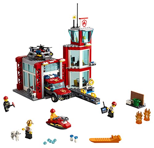 Foto 4 pulgar | Set De Construcción De La Estación De Bomberos De La Ciudad, - Venta Internacional.