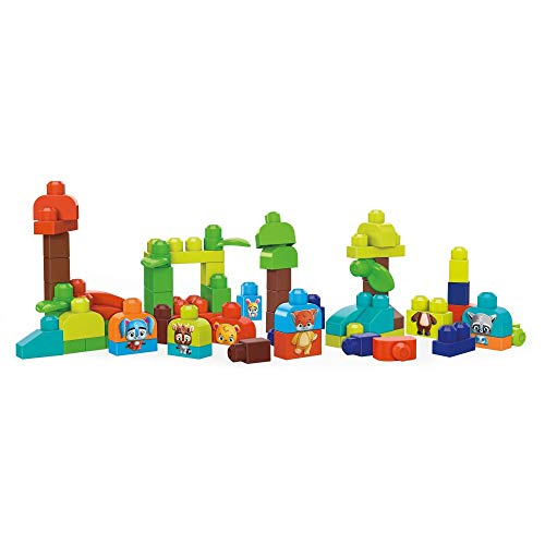 Foto 3 pulgar | Set De Construcción Mega Bloks Woodland Friends Con Bloque Vegetal - Venta Internacional.