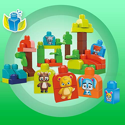 Foto 4 pulgar | Set De Construcción Mega Bloks Woodland Friends Con Bloque Vegetal - Venta Internacional.