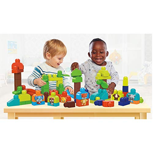 Foto 5 | Set De Construcción Mega Bloks Woodland Friends Con Bloque Vegetal - Venta Internacional.