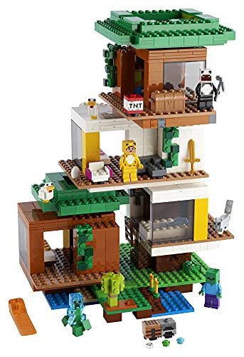 Foto 3 pulgar | Lego Minecraft La Casa Del Árbol Moderna 21174 Casa Del Árbo - Venta Internacional.