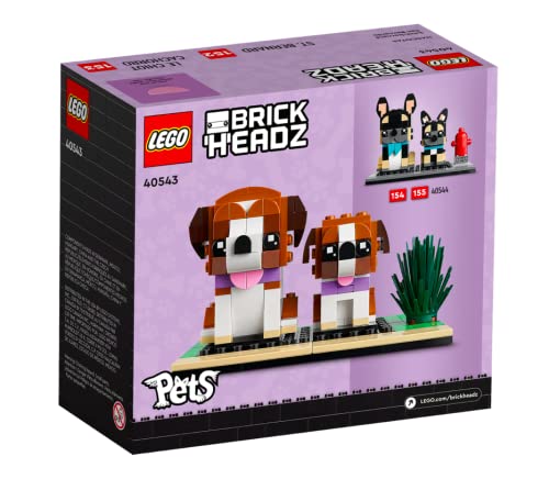 Foto 4 pulgar | Set De Perros Y Cachorros De San Bernardo Lego Brickheadz Pets 40543 - Venta Internacional.