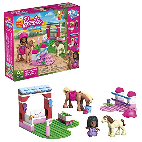 Foto 2 pulgar | Juego De Construcción De Juguetes Mega Barbie Pets Con Micro - Venta Internacional.