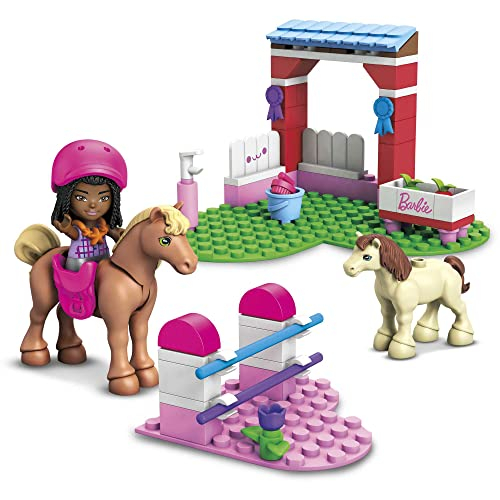 Foto 3 pulgar | Juego De Construcción De Juguetes Mega Barbie Pets Con Micro - Venta Internacional.