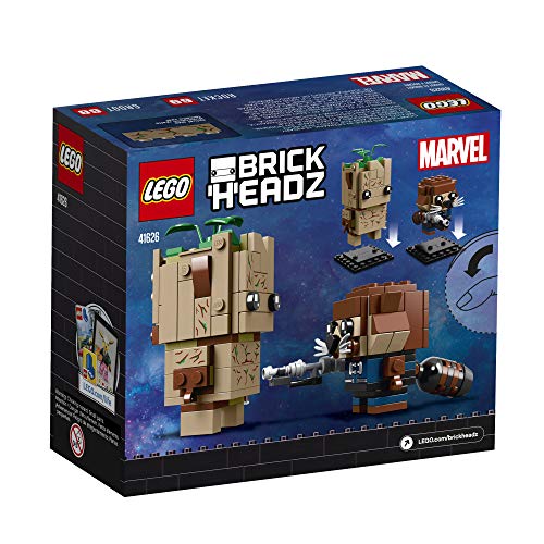 Foto 6 pulgar | Kit De Construcción Lego Brickheadz Groot & Rocket, Multicol - Venta Internacional.