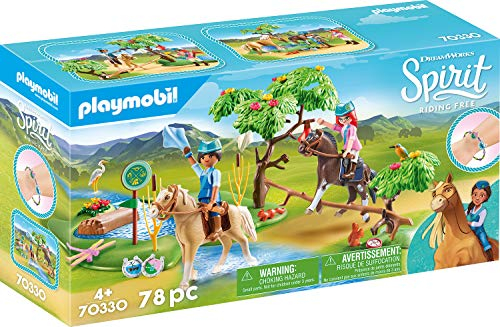 Set Playmobil Spirit Riding Free River Challenge Con Accesorios - Venta Internacional.